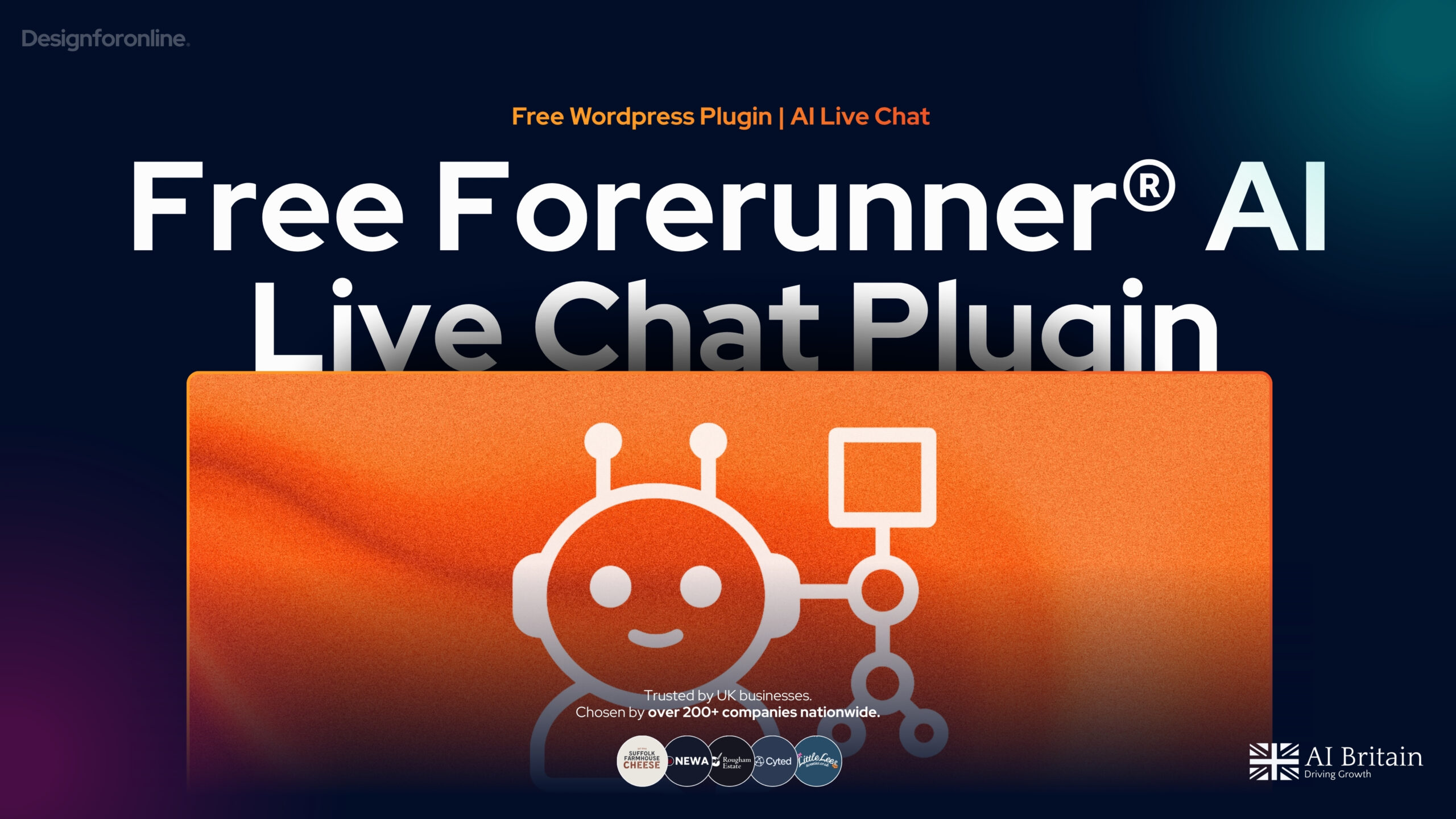 Free WordPress AI Live Chat Plugin for n8n, Forerunner
