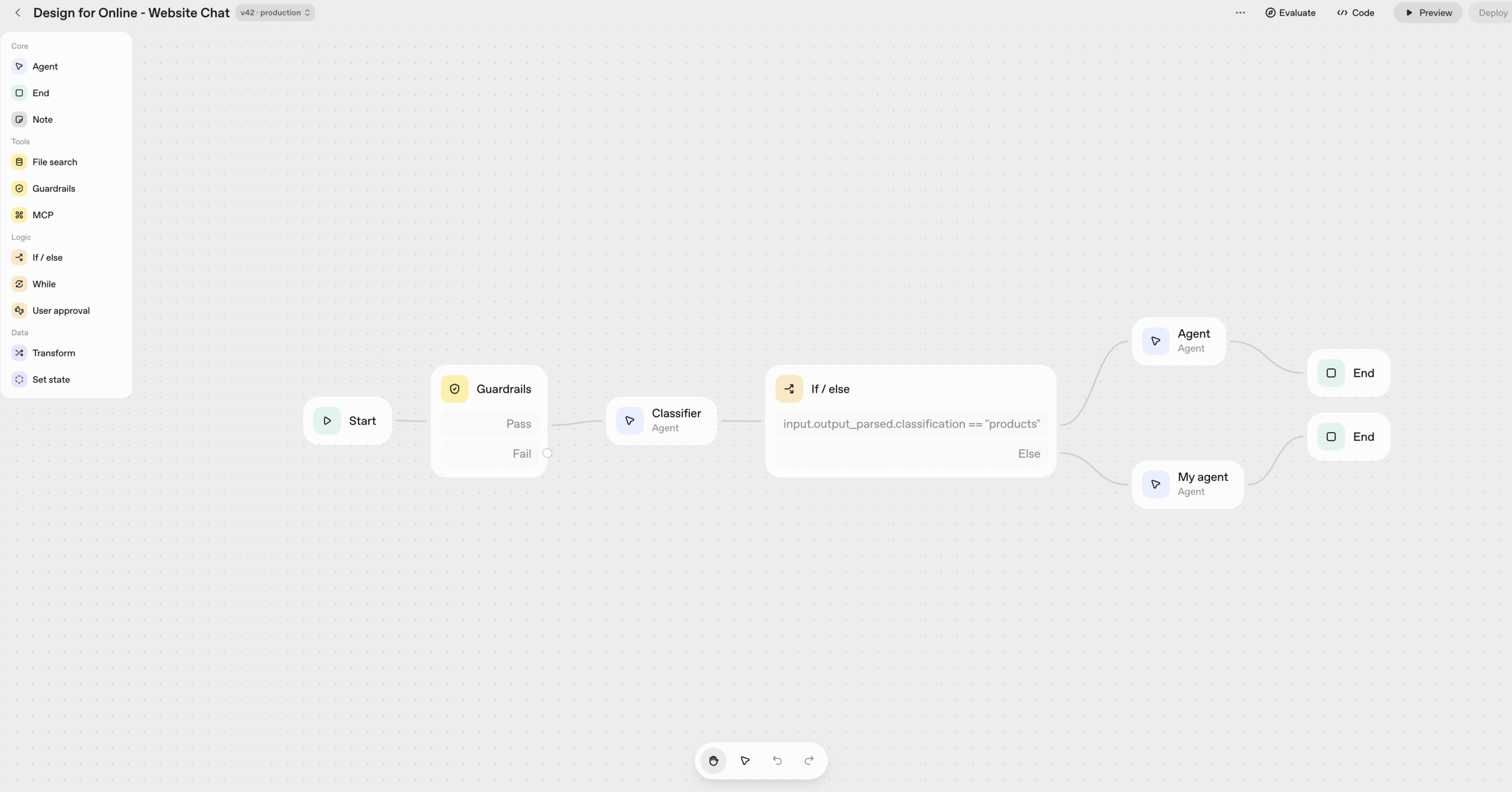 Agent Builder Workflow on OpenAI Platform