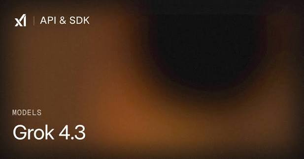 Grok 4.3 banner from the xAI API and SDK documentation