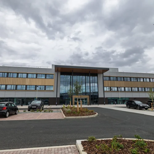 Outside Stowmarket Innovation Gateway Office Design for Online Ltd