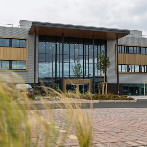 Outside Stowmarket Innovation Gateway Office Design for Online Ltd