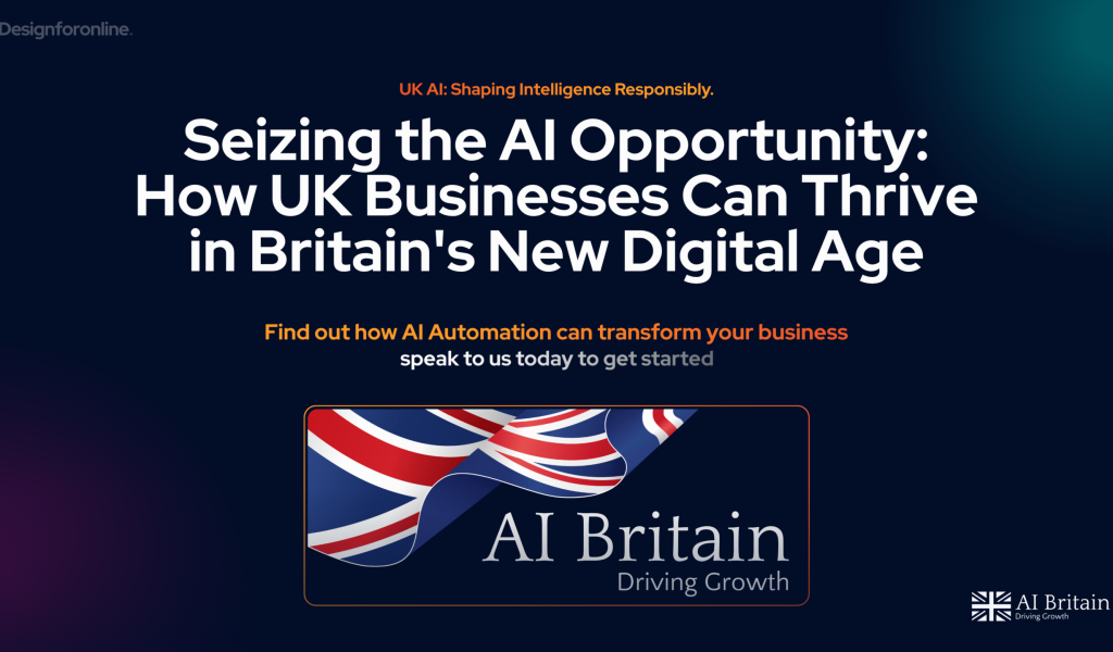 AI Britain - UK to be a leader in the AI space. The UK Government has unveiled their latest plans to supercharge AI Growth in the UK.